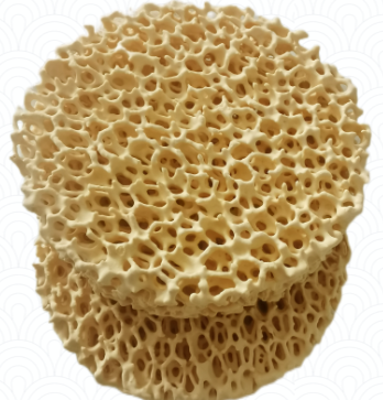 Zirconia ceramic form filter